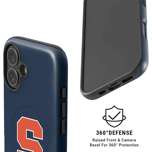 Syracuse University S Logo iPhone 16 Plus Magsafe Impact Case